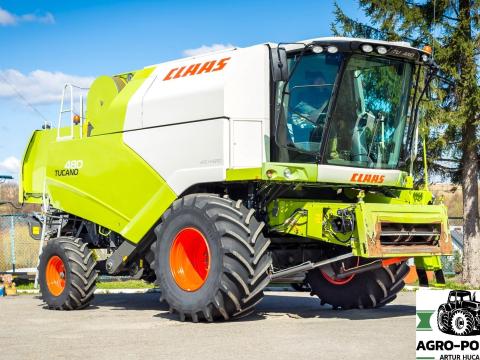 Claas TUCANO 480 - 2011 + VARIO 750 - 2236 h