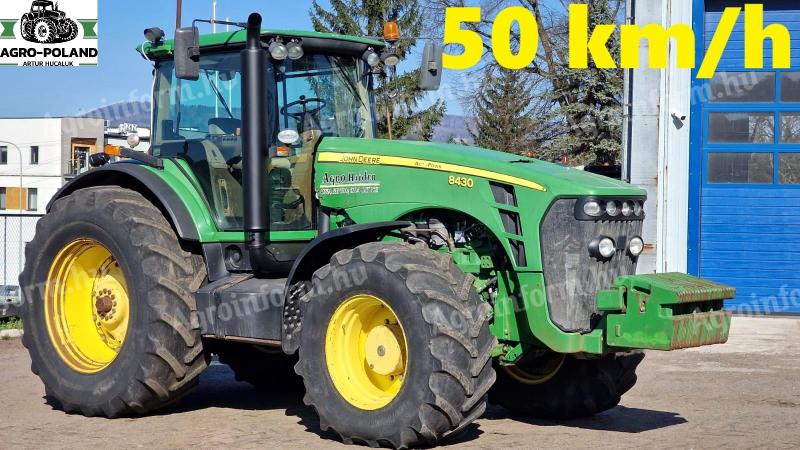 JOHN DEERE 8430 - 2008 YEAR - 50 km/h - 11,206 óra - 11,206 óra