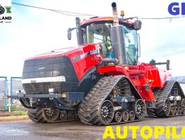 CASE IH Quadtrac 600 – 2013 rok – Nowe gąsienice – Autopilot