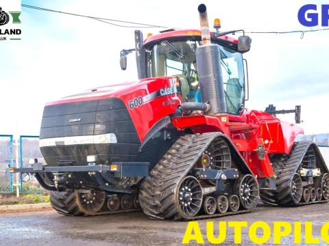 CASE IH Quadtrac 600 – 2013 rok – Nowe gąsienice – Autopilot CASE IH Quadtrac 600 – 2013 rok – Nowe gąsienice – Autopilot