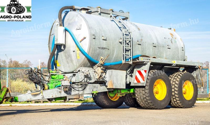 JOSKIN 14000 TS KOMFORT 2 - 2007 ROK - 14000 L - SKRĘTNA OŚ