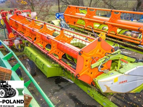 CLAAS VARIO 750 (NOWY MODEL)- 2013 ROK + WÓZEK + KOSY BOCZNE