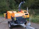 Jensen A450 vontatott ágaprító 25 LE dízelmotorral – Royal Traktor