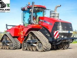 CASE IH Quadtrac 620 – 2014 rok – nowe gąsienice – GPS – autopilot
