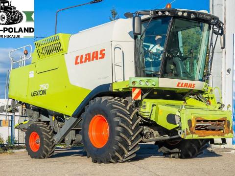 CLAAS LEXION 750 - 2012 ROK - 1650 h - 7.5 M CLAAS LEXION 750 - 2012 ROK - 1650 h - 7.5 M