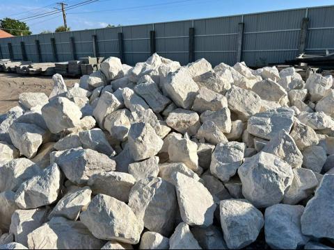 Fehér mészkő szikla Fehér mészkő szikla