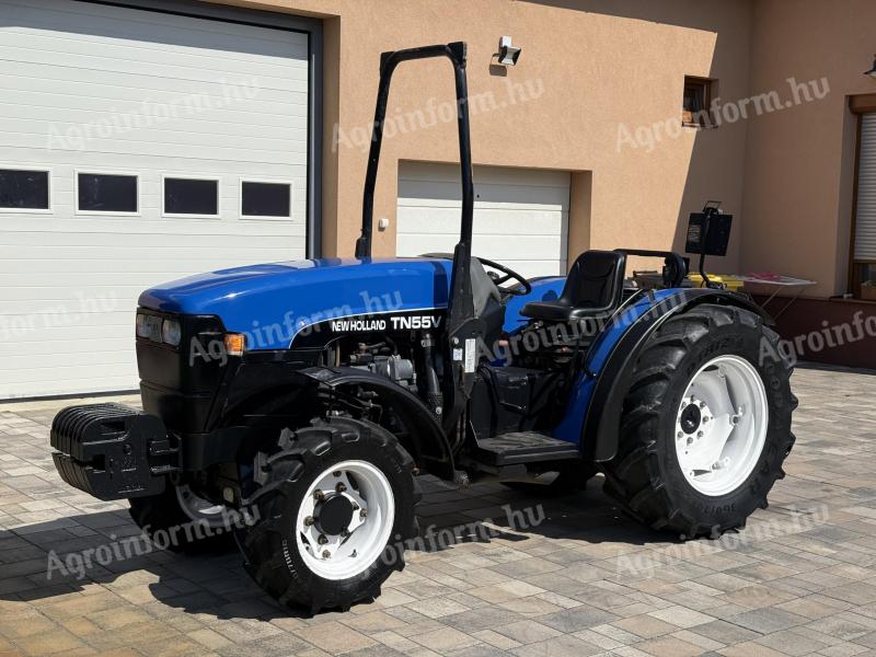 New Holland TN55V kertészeti traktor