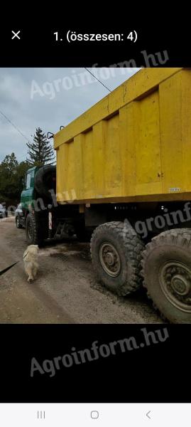 Eladó Tatra darus billenős teherautó és felújított Tatra motor