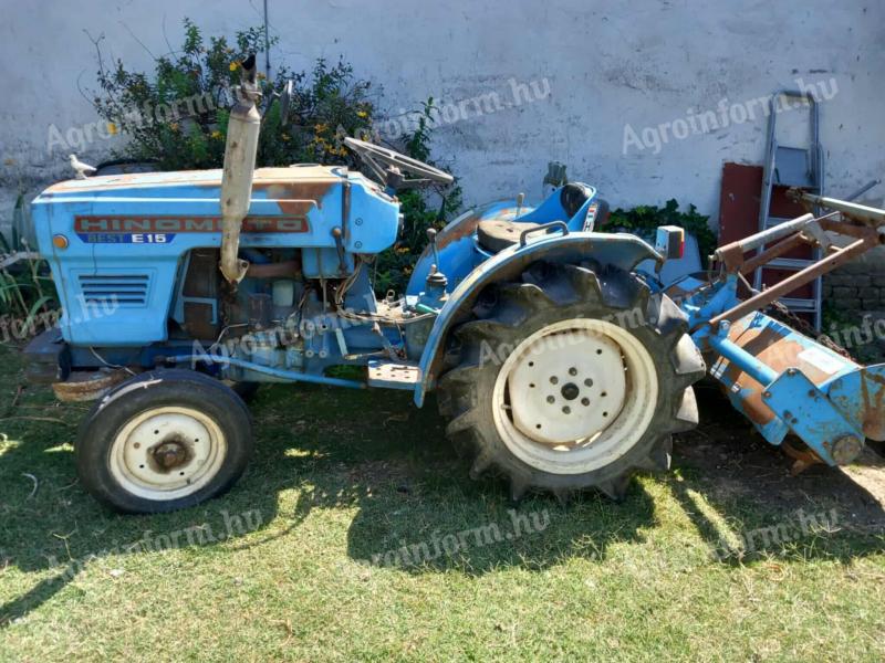 Hinamoto 15 kis traktor gyári tartozékokkal eladó