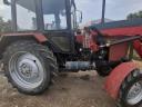 MTZ 82 új Black Bull homlokrakodóval, kukorica és napraforgó csere érdekel
