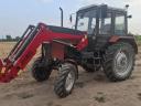 MTZ 82 új Black Bull homlokrakodóval, kukorica és napraforgó csere érdekel