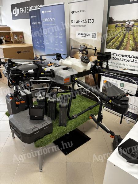 Extra kedvezményes bemutató dróncsomag – DJI Agras T30 kiállítási darab