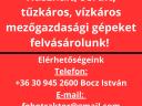 Sérült mezőgazdasági gépeket felvásárolunk