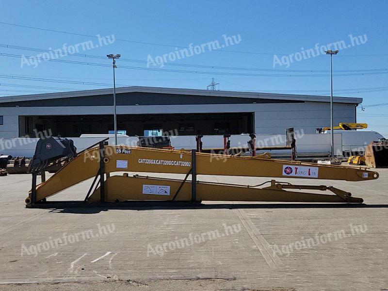 Új CAT hosszú gém – 16,76 méteres, CAT 320D/D2/GC/GX kotrókhoz