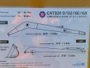 Új CAT hosszú gém – 16,76 méteres, CAT 320D/D2/GC/GX kotrókhoz