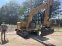 CAT 305.5 E2 lánctalpas kotrógép gumitalpakkal eladó