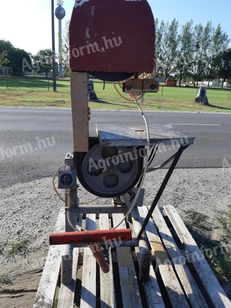 400-as alumínium kerekes szalagfűrész 380V-os motorral eladó