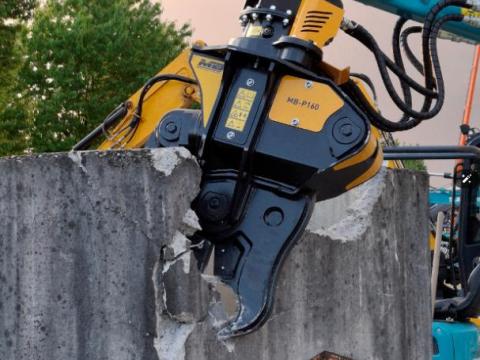 MB CRUSHER P160,  P380 roppantó-vágó ollók - ROYAL TRAKTOR MB CRUSHER P160,  P380 roppantó-vágó ollók - ROYAL TRAKTOR