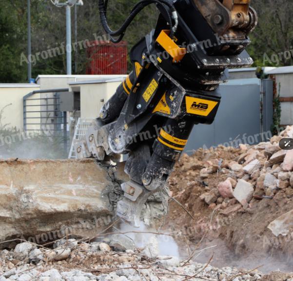 MB CRUSHER PT650,  PT1150,  PT1650 roppantó-vágó ollók - ROYAL TRAKTOR