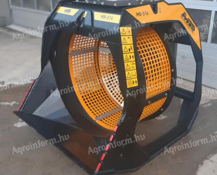 MB CRUSHER S10-S4,  S14-S4,  S18-S4 rostakanalak - ROYAL TRAKTOR
