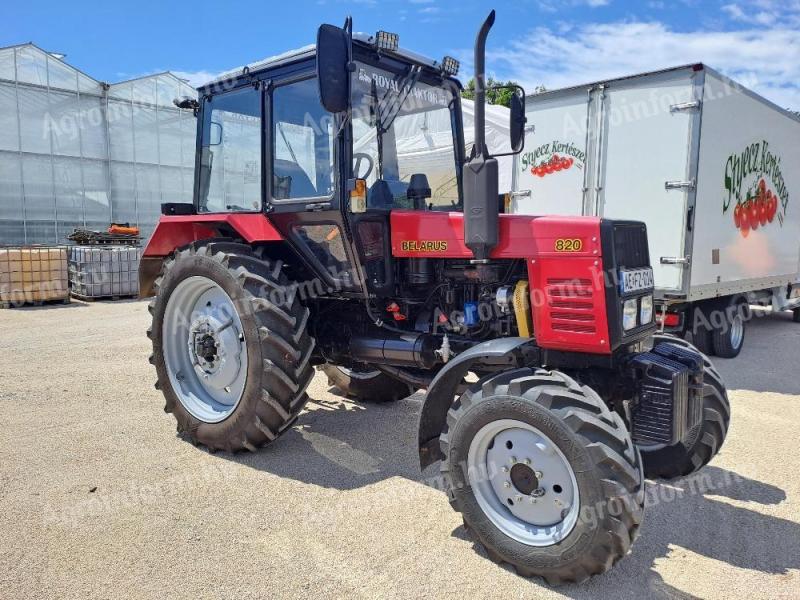 Eladó MTZ 820 traktor, újszerű állapotban