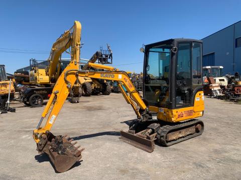 Kato 19VXE minikotró eladó – 2018, 1500 üzemóra, 1.8 tonna, Yanmar motor