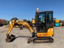 Kato 19VXE minikotró eladó – 2018, 1500 üzemóra, 1.8 tonna, Yanmar motor