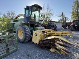 John deere 6710 silózó + adapterek