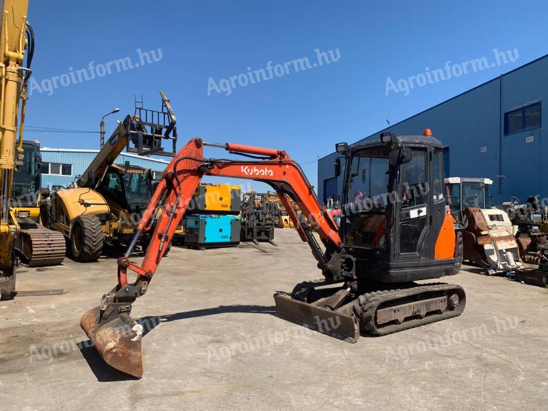 Kubota KX61-3 minikotró 