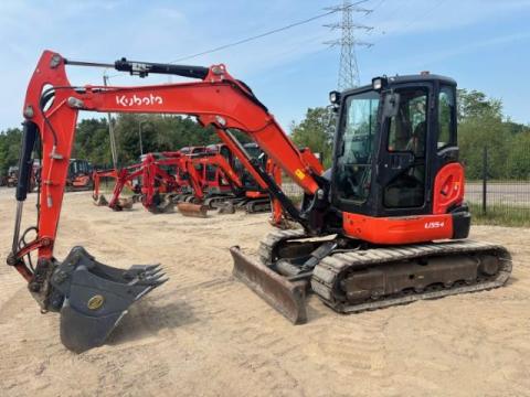 Kubota U55-4 / 2018 / 3609 üzemóra / Lízing 20%-tól Kubota U55-4 / 2018 / 3609 üzemóra / Lízing 20%-tól