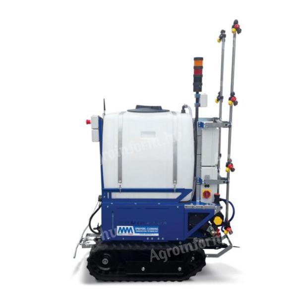MM SPRAYER DOMINATOR RSR-E 200, 300l önjáró,  akkumulátoros,  rádióvezérelt robot permetező - ROYAL TRAKTOR