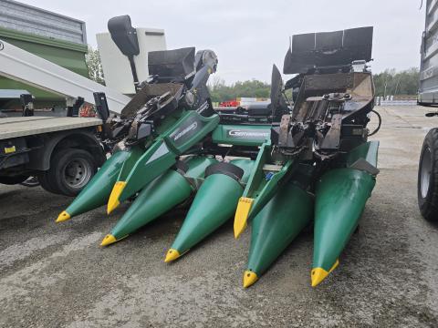 Geringhoff Mais Star Horizon 600F 6 soros kukorica adapter John Deere felfogatással Geringhoff Mais Star Horizon 600F 6 soros kukorica adapter John Deere felfogatással