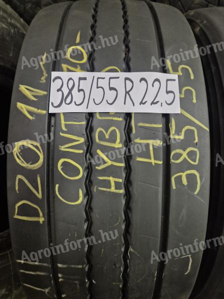 385/55 R22.5 használt és új gumiabroncsok