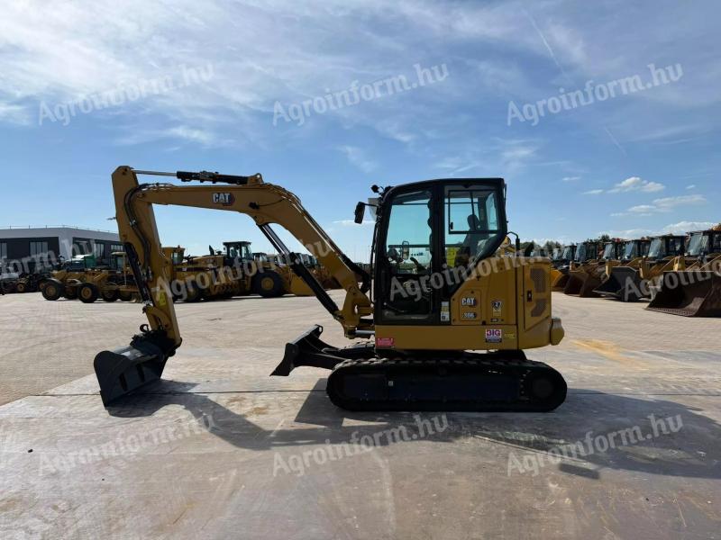 Caterpillar 306CR | 3 db kanál / 2021 / 2235 üzemóra / Lízing 20%-tól