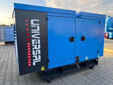 Universal 55 KVA Diesel Generator – New 2025, ATS + Video Universal 55 KVA Diesel Generator – New 2025, ATS + Video