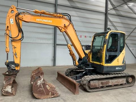 Hyundai Robex 80 CR-9 / 2013 / 4 569 üzemóra / Lízing 20%-tól Hyundai Robex 80 CR-9 / 2013 / 4 569 üzemóra / Lízing 20%-tól