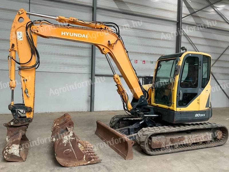 Hyundai Robex 80 CR-9 / 2013 / 4 569 üzemóra / Lízing 20%-tól
