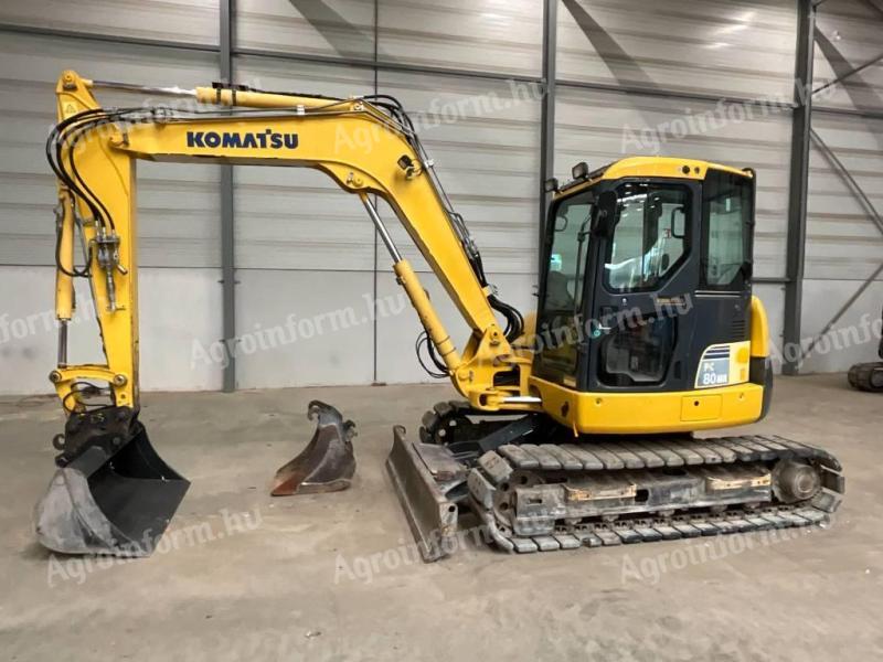 Komatsu PC 80 MR-3 / 2014 / 3 714 üzemóra / Lízing 20%-tól