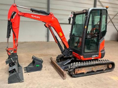 Kubota U 27-4 / 2016 / 1 490 üzemóra / Lízing 20%-tól Kubota U 27-4 / 2016 / 1 490 üzemóra / Lízing 20%-tól