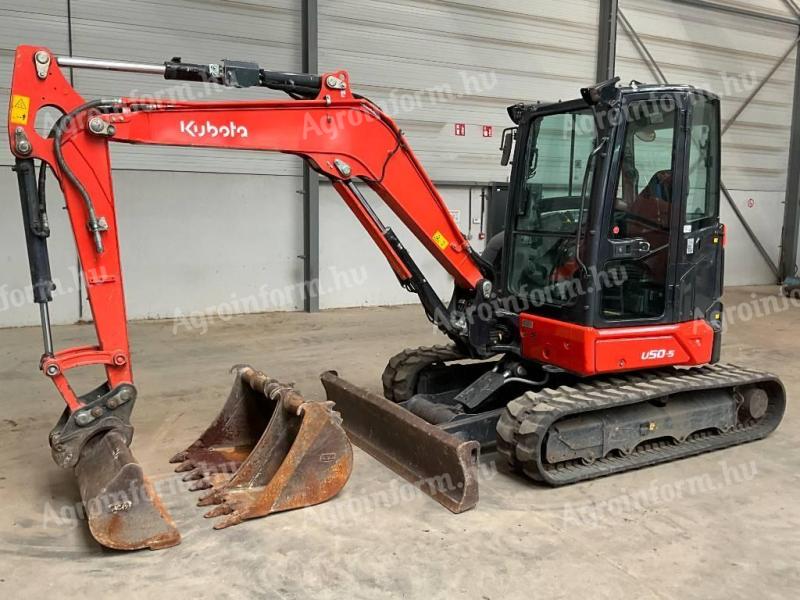 Kubota U 50-5 / 2022 / 1 793 üzemóra / Lízing 20%-tól