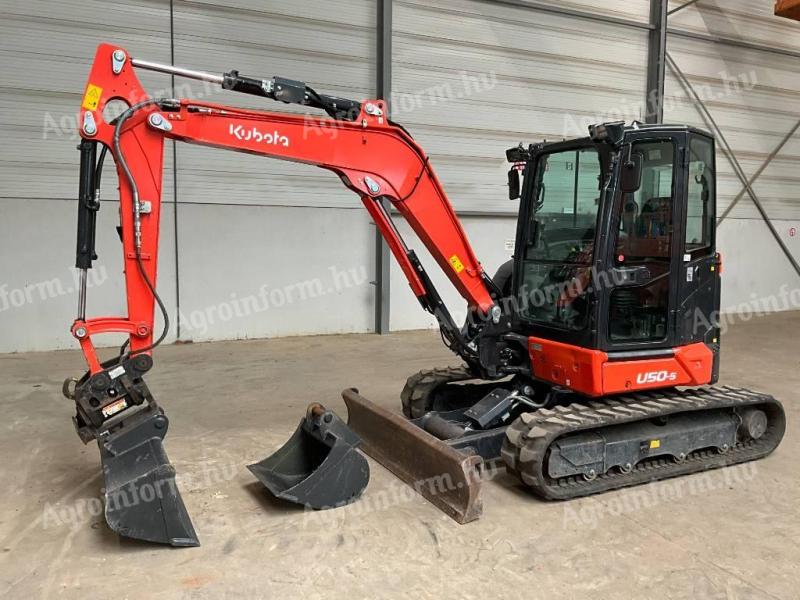 Kubota U 50-5 Powertilt / 2023 / 1.214 üzemóra / Lízing 20%-tól