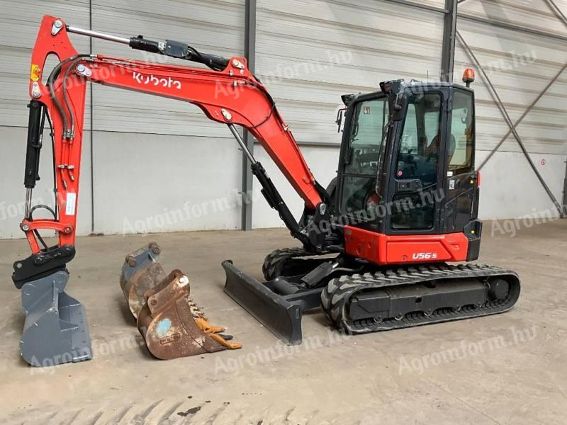 Kubota U56-5 / 2020 / 5 432 üzemóra / Lízing 20%-tól
