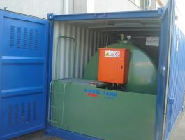 Üzemanyag tartály Konténeres HMT-K100