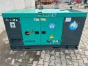 Dízel generátor 50 kVA - Ashita AG3-50, Új, csendes + Videó