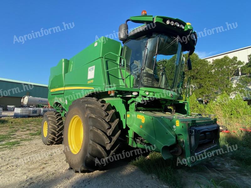John Deere S670 rotoros kombájn (4WD)