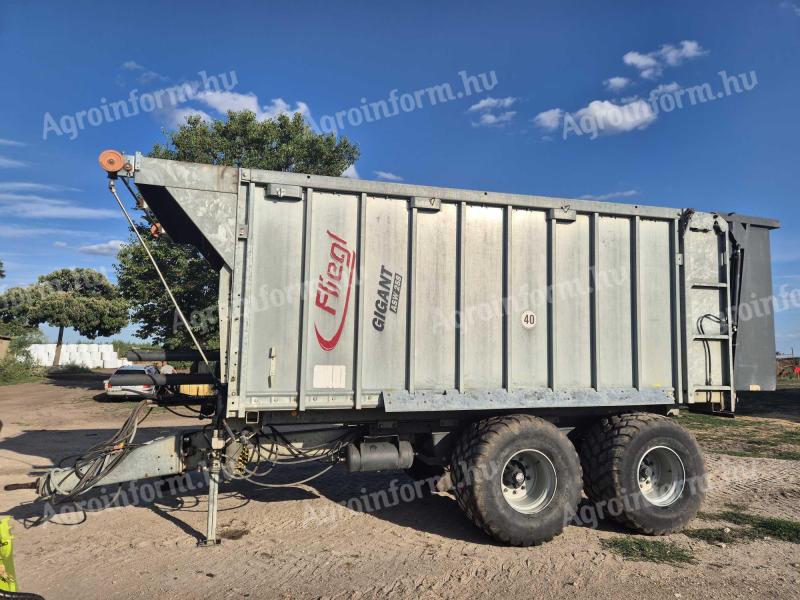 Fliegl asw 258 letoló pótkocsi,  trágyaszóró eladó