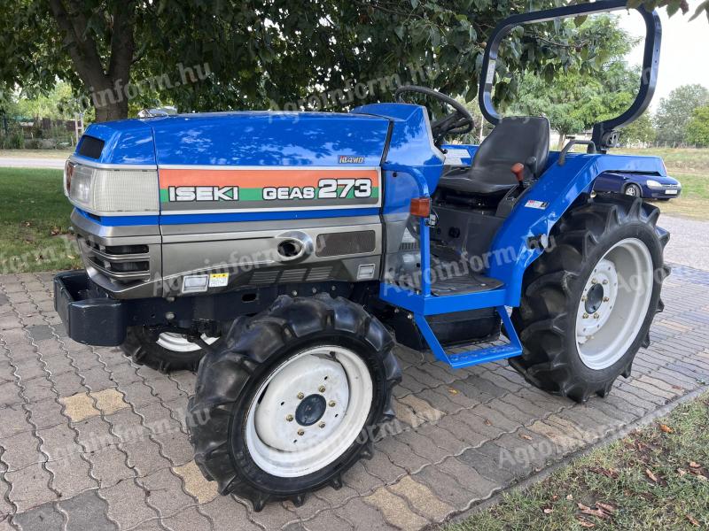 Iseki Geas 273 japán kistraktor (Kubota, Yanmar, Carraro, AGT, Goldoni)