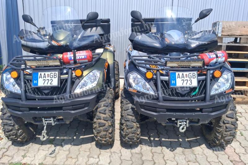 Goes 450 quad vizsgáztatva eladó
