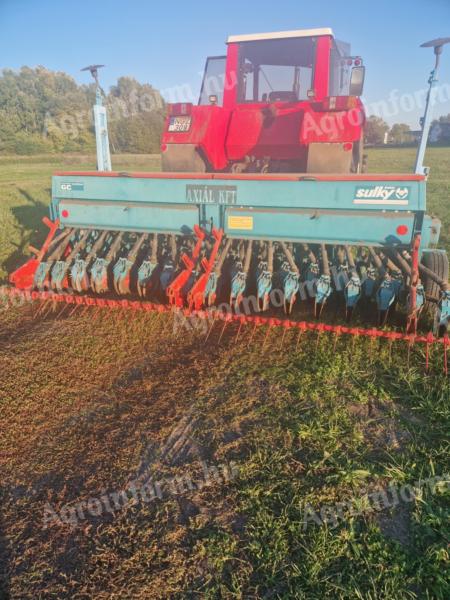 Sulky GC Tramlines vetőgép 4m, 33 sor, duplatárcsás csoroszlyás