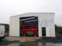 10x20x4m mobil nem engedélyköteles csarnok